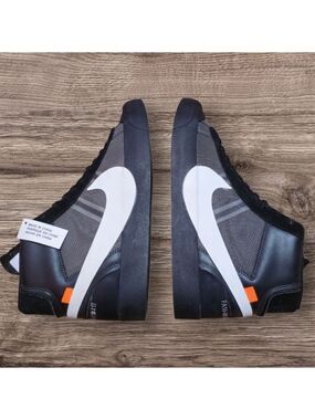 DS Nike x Off-White Blazer Mid 'Grim Reaper' - Size 11.5 - AA3832-001 - OG All
